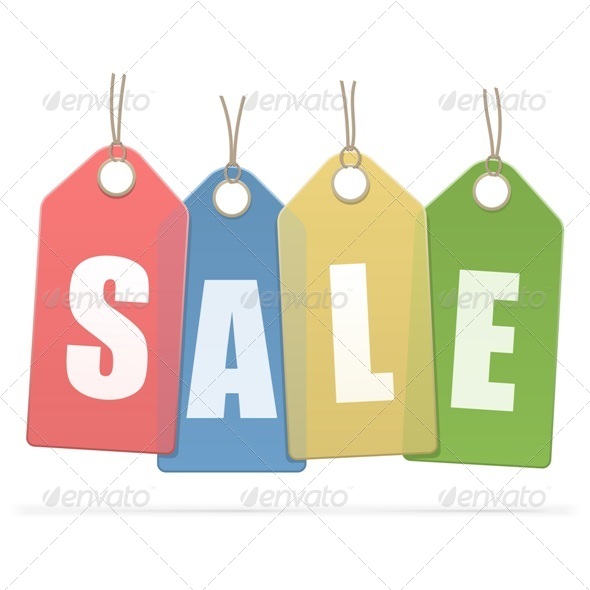 Vector Sale Labels - Commercial / Shopping Conceptual