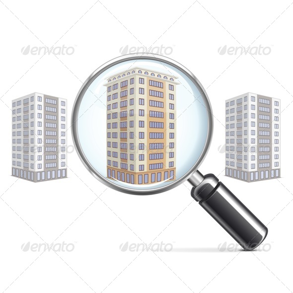 Living Block with Lens - Buildings Objects