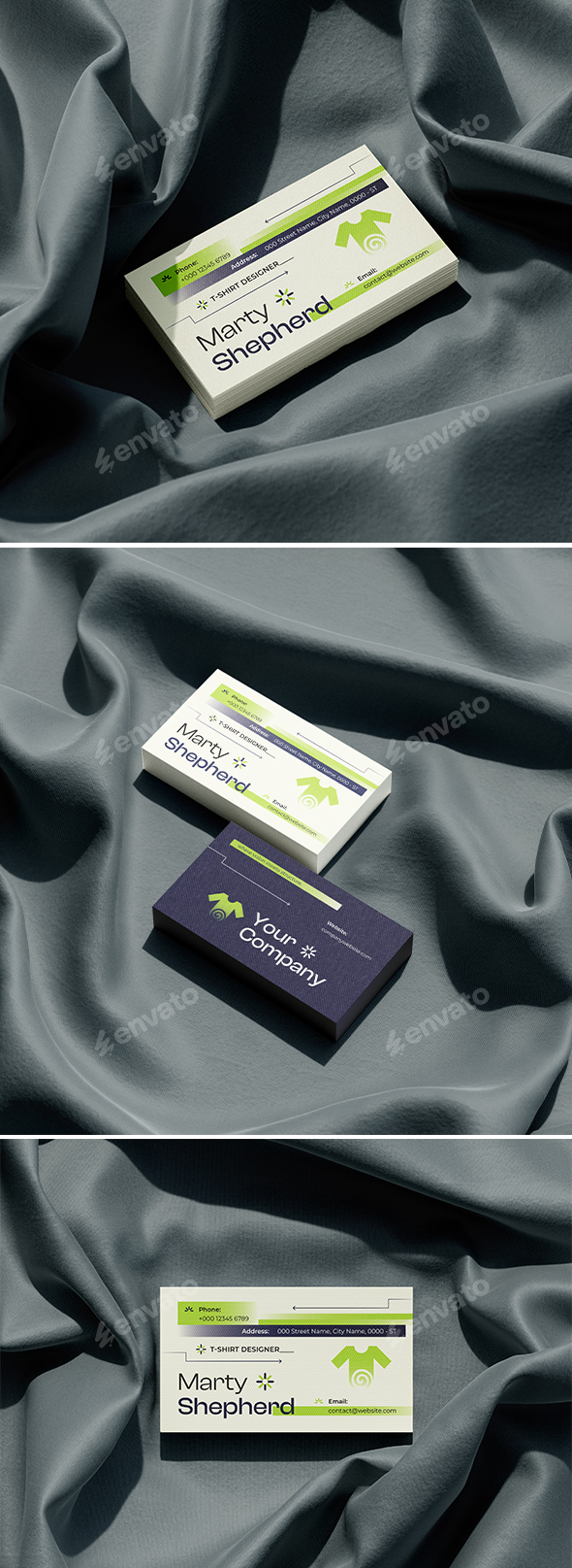 T-Shirt Designer Business Card