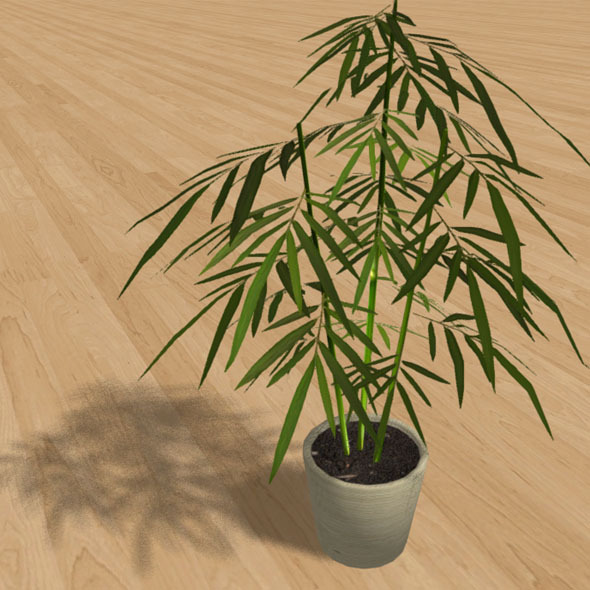 Low-Poly Interior Plant - 3Docean 6851830