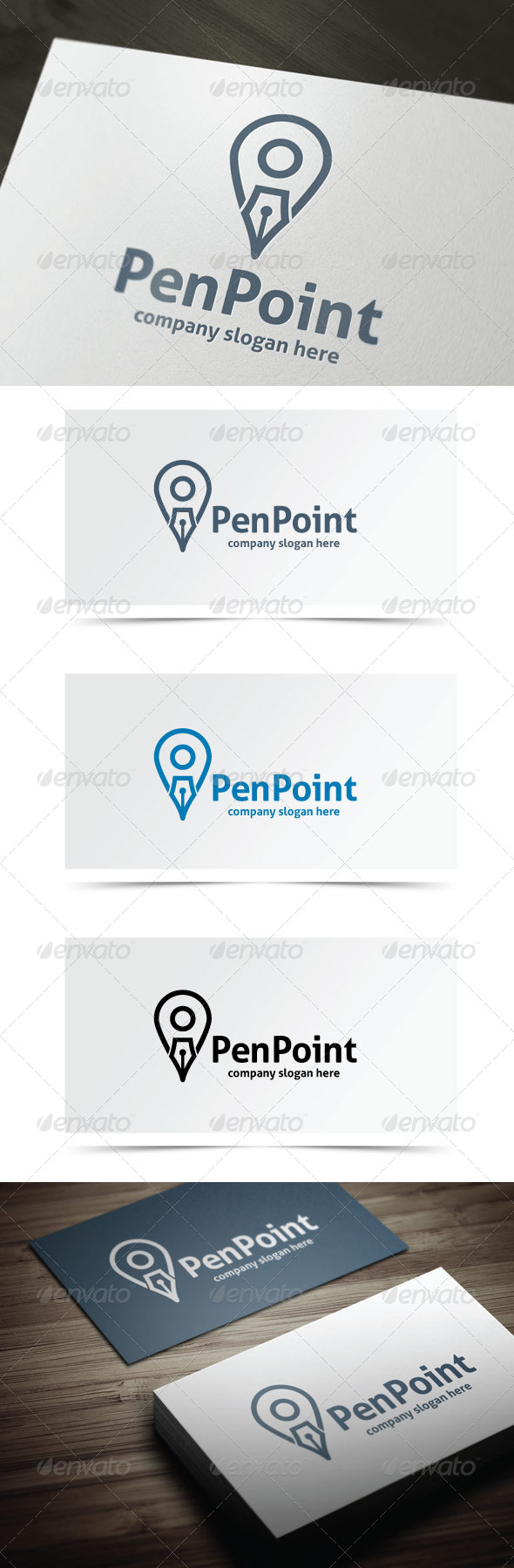 Pen Point - Objects Logo Templates