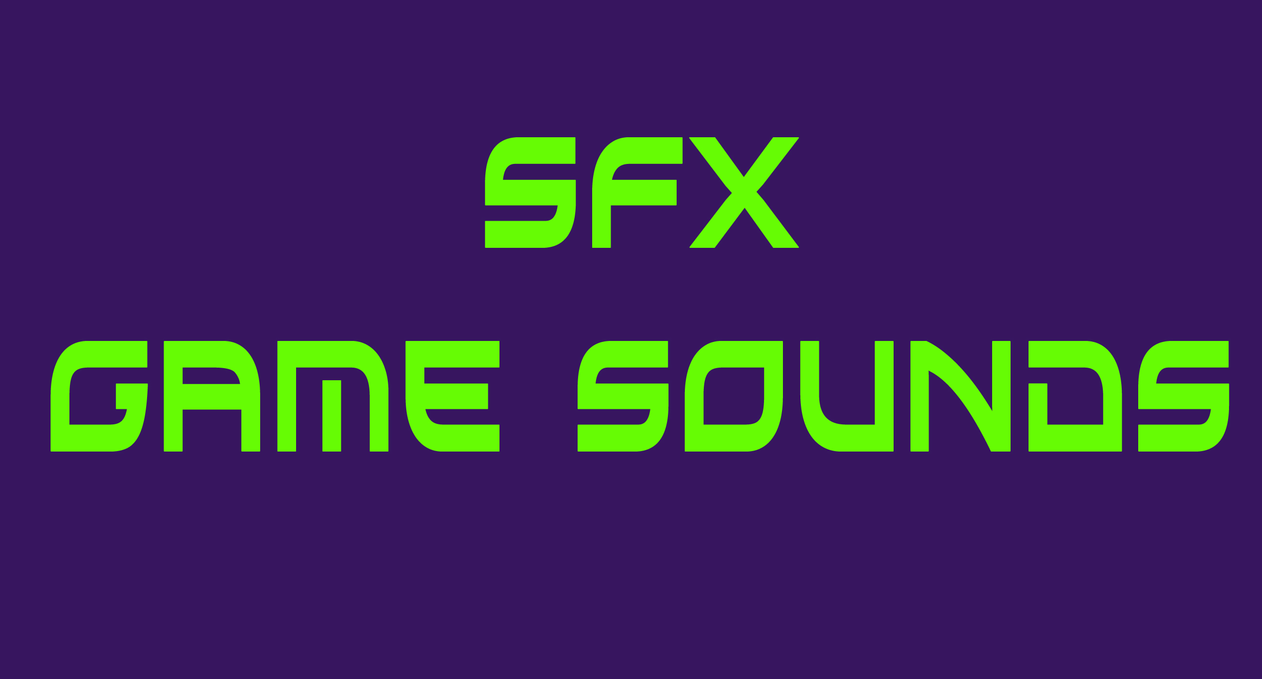 SFX Game Sounds