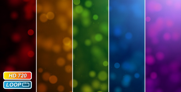 Overlay Bokeh particles