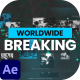 Breaking News Intro Breaking News Intro - VideoHive Item for Sale