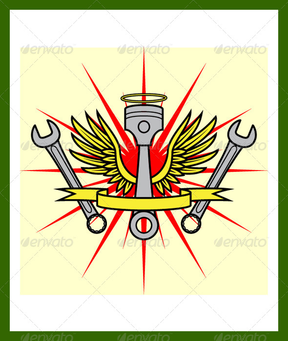 Angel Emblem - Conceptual Vectors