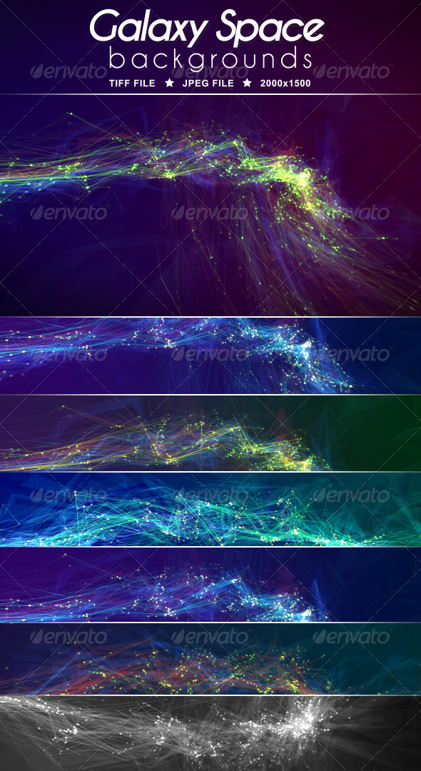 Galaxy Space Background - Abstract Backgrounds