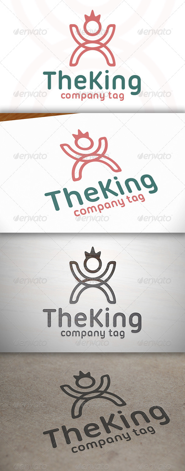 King Logo - Humans Logo Templates