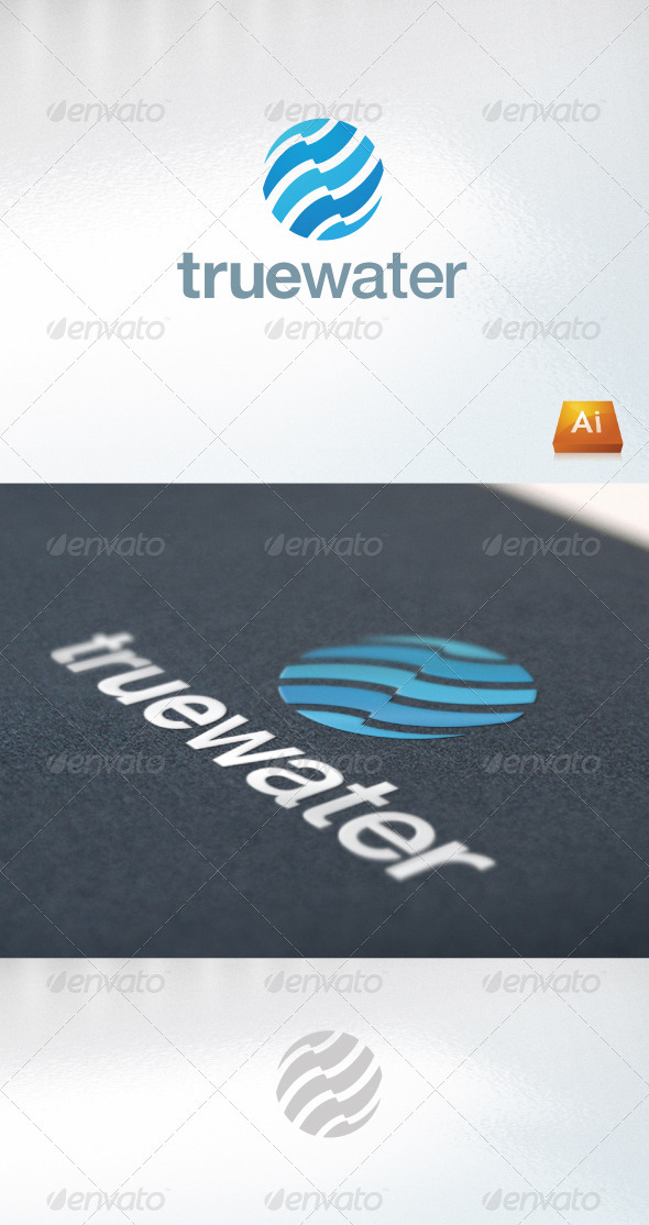 True Water - Abstract Logo Templates