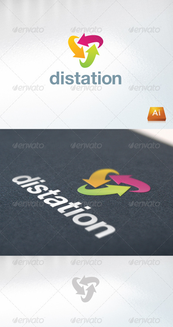 distation - Abstract Logo Templates
