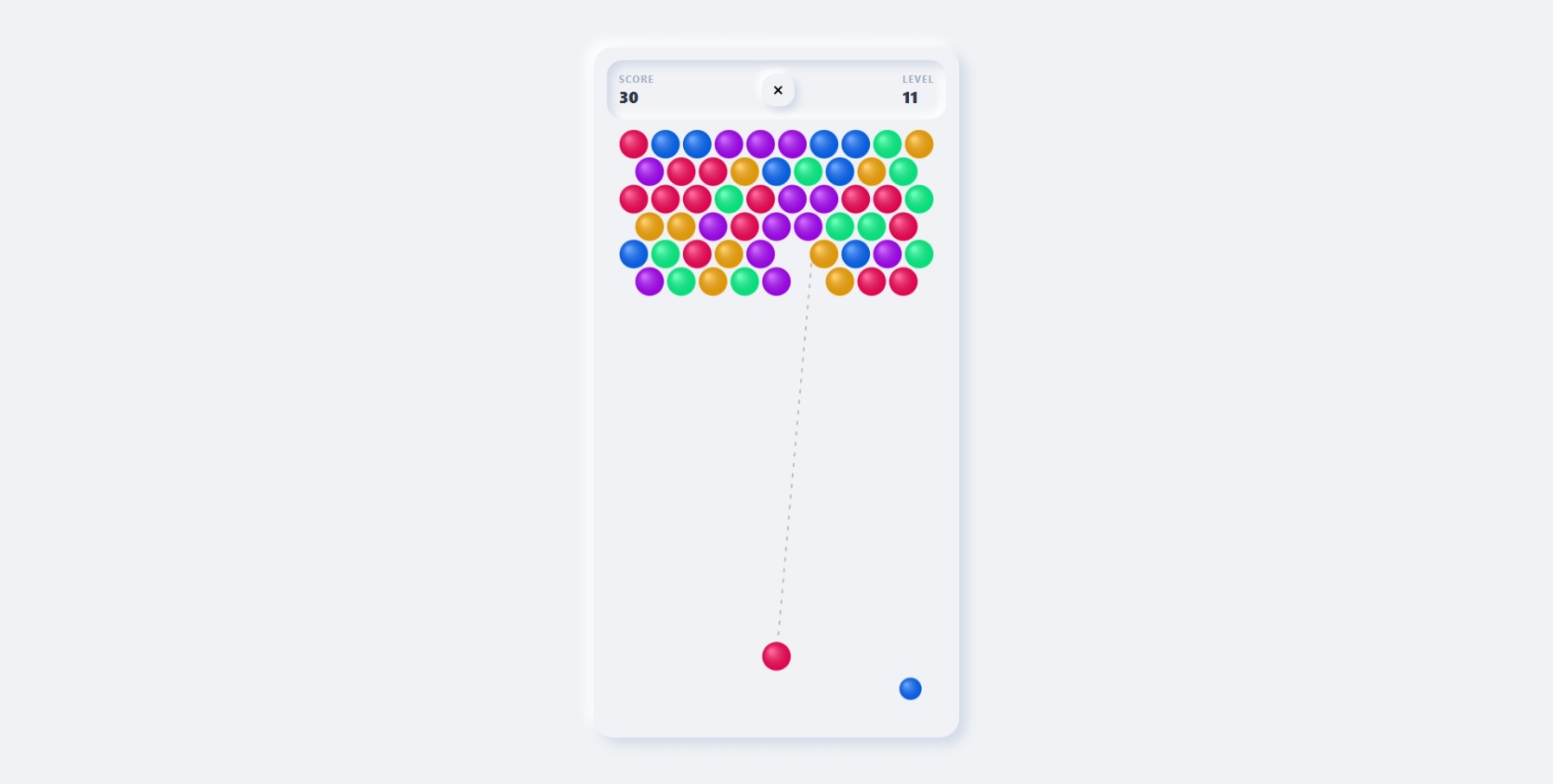 Colorful Bubble Shooter | HTML5 Game by Sailor_88 | CodeCanyon
