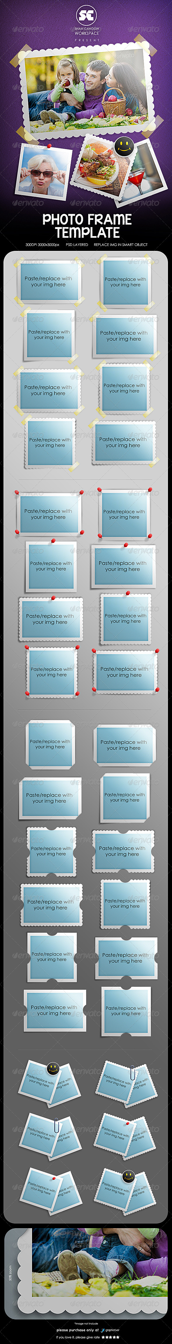 Photo Frame Template - Photo Templates Graphics