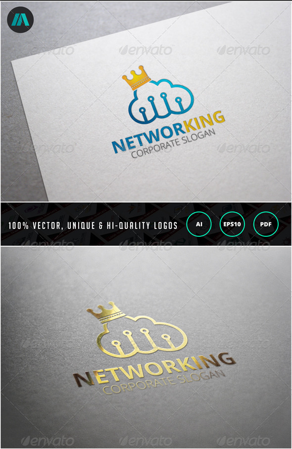 Networking Logo Template - Objects Logo Templates
