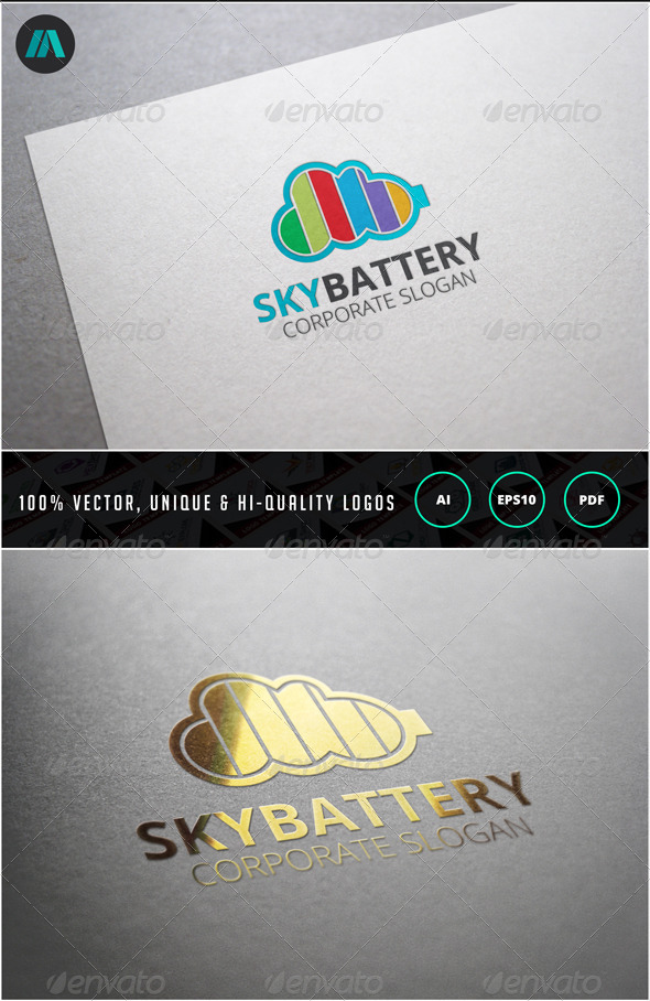 Sky Batter Logo Template - Nature Logo Templates