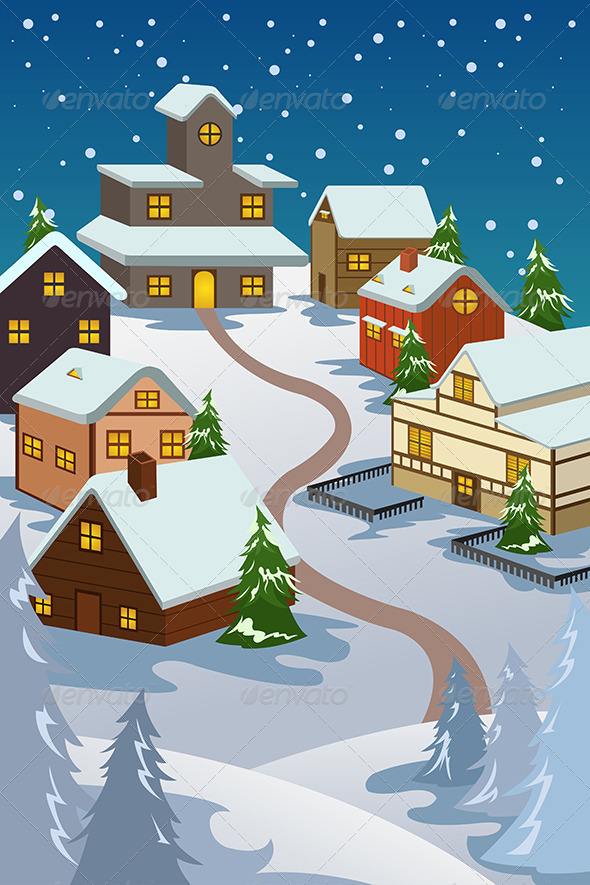 Winter Village - Christmas Seasons/Holidays