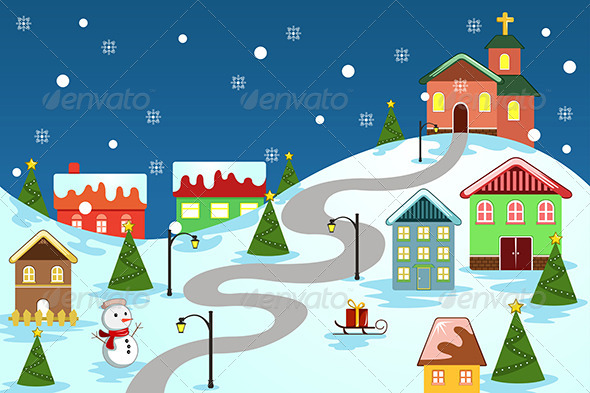 Winter Village - Christmas Seasons/Holidays
