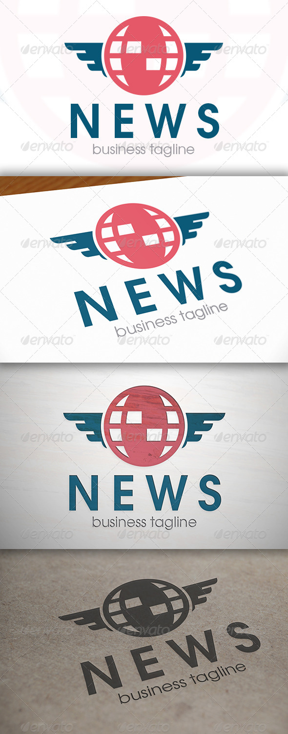 News Logo - Vector Abstract