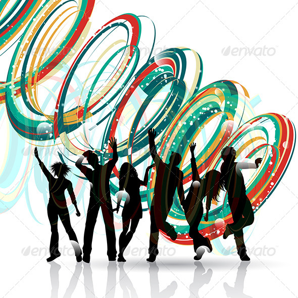 Party People Background - People Characters