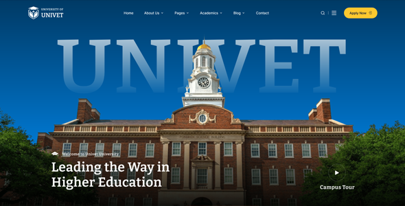 02 screen | 10 Best Education WordPress Themes for University & Schools
