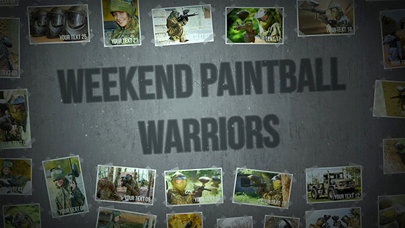 Weekend Paintball Warriors - VideoHive 6819648
