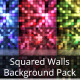 Squared Walls Background Pack - VideoHive Item for Sale