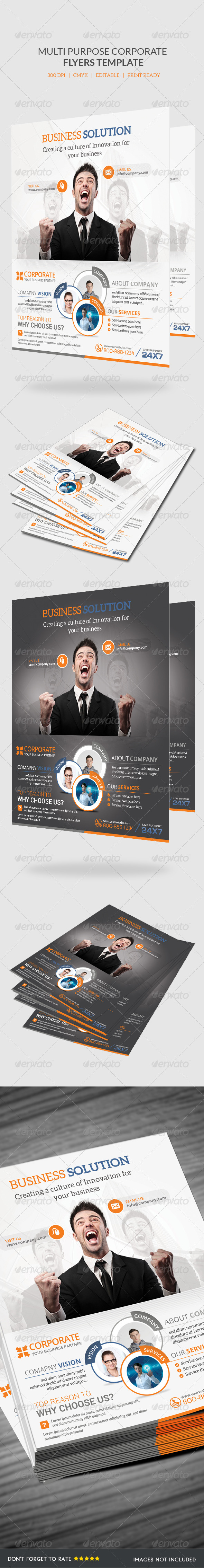 Business Flyer Template - Corporate Flyers