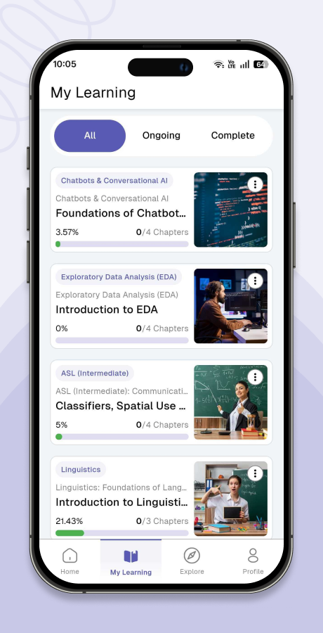 eLMS - Online Learning Management System LMS | Flutter App with Laravel ...