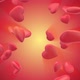 The Valentine&#39;s Hearts Background - VideoHive Item for Sale