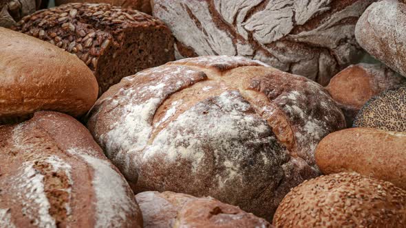 Freshly Baked Natural Bread is on the Kitchen Table alt