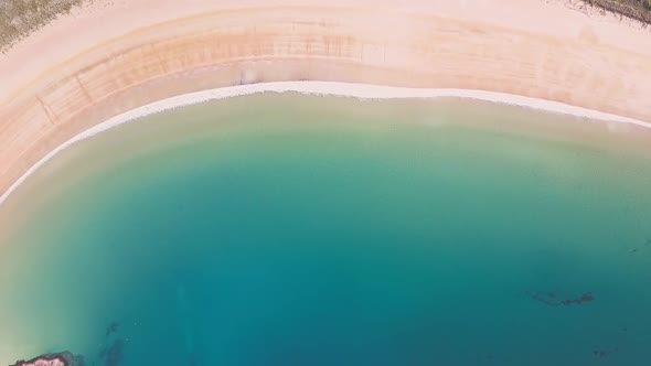 Beautiful beach aerial footage alt