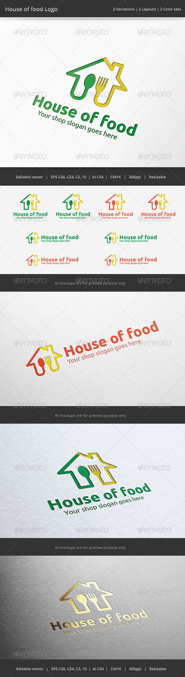 House of Food Logo