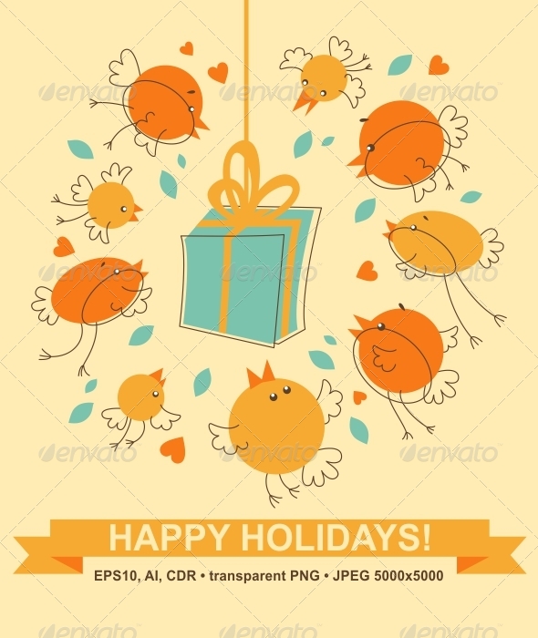 Bird’s Gift - Seasons/Holidays Conceptual