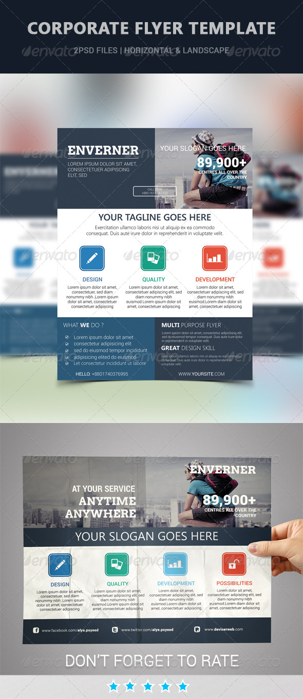 Corporate Flyer Template - Corporate Flyers