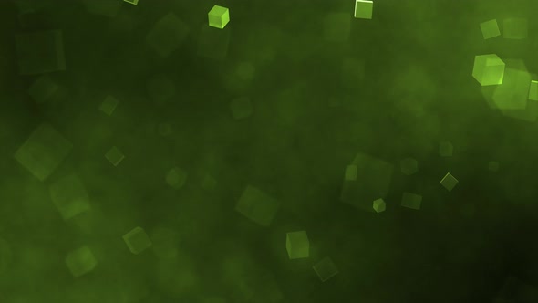 Defocused Colorful particles loopable bokeh background alt