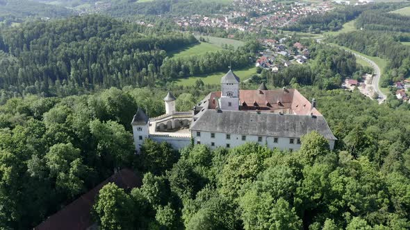 Greifenstein Castle, Franconian Switzerland, Bavaria, Germany alt