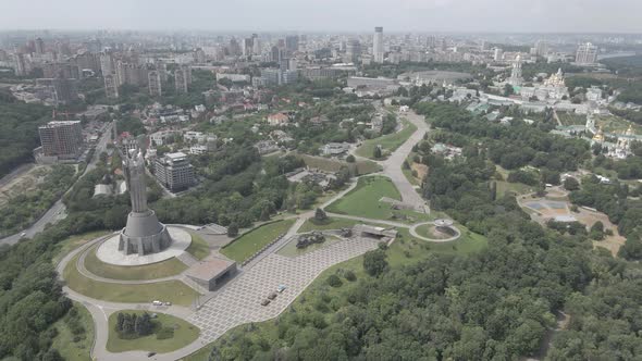 Aerial View of Kyiv By Day. Ukraine alt