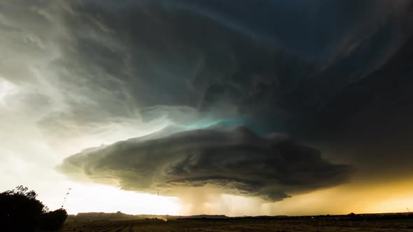 Spectacular Thunderstorm Lightning Strikes Dark Night (40)