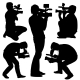 Cameraman Silhouettes