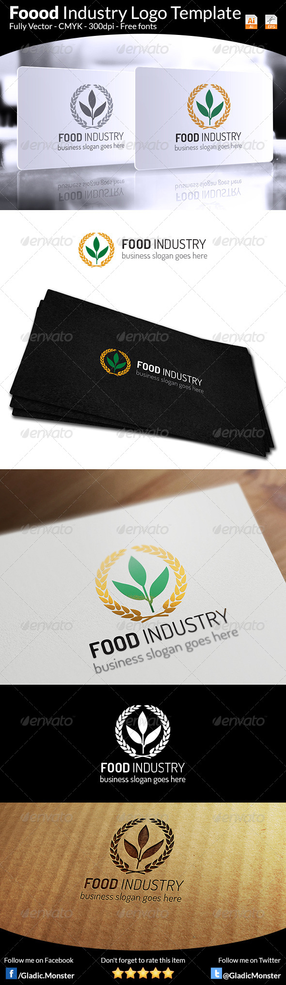 Food Industry Logo - Symbols Logo Templates