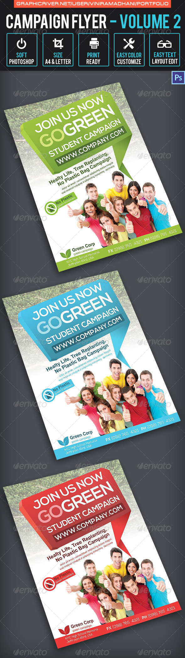 Campaign Flyer | Volume 2 - Corporate Flyers