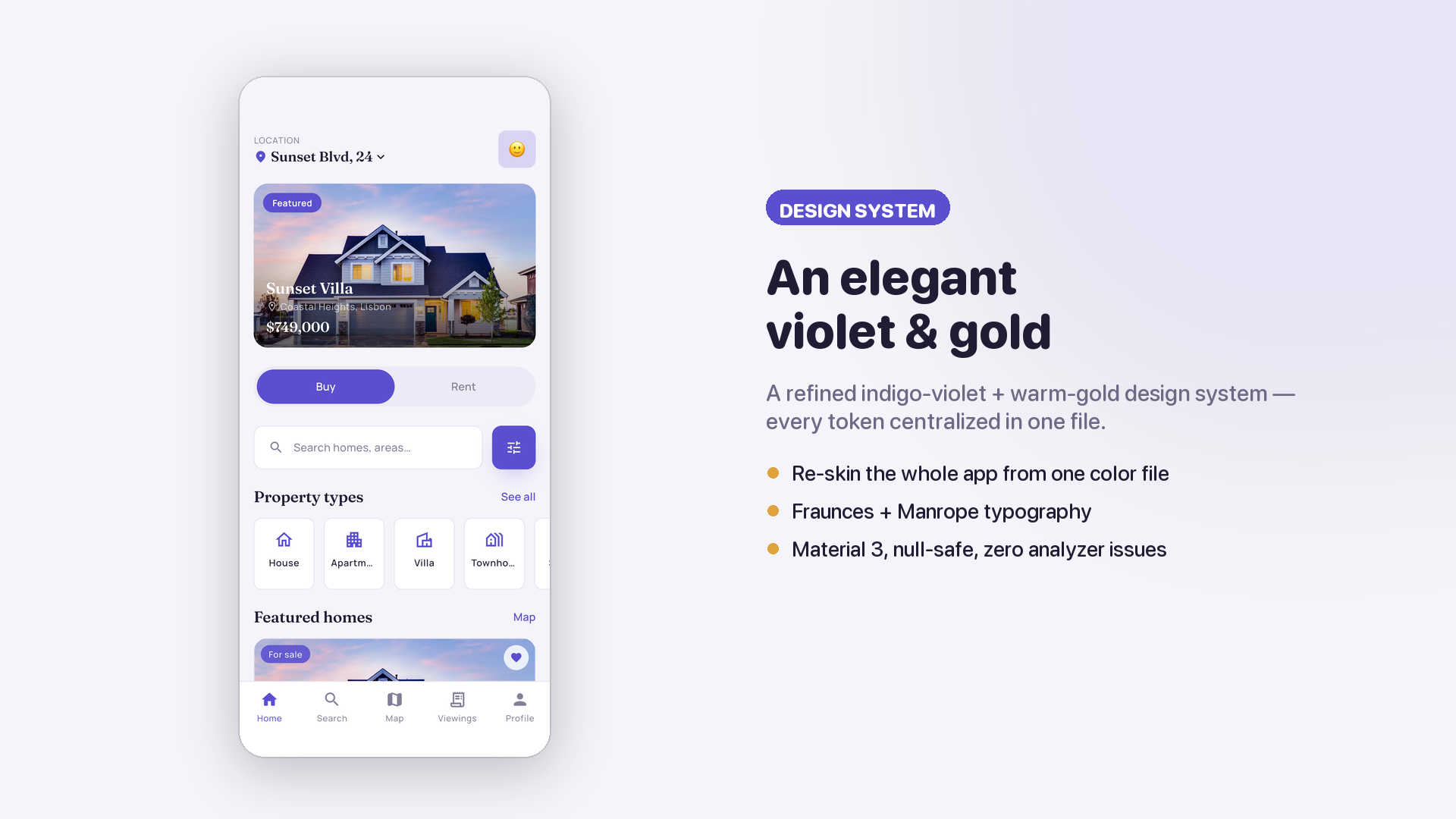 Nestora | Flutter Real Estate UI Kit