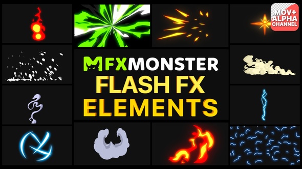 Flash Fx Pack 06 | Motion Graphics Pack