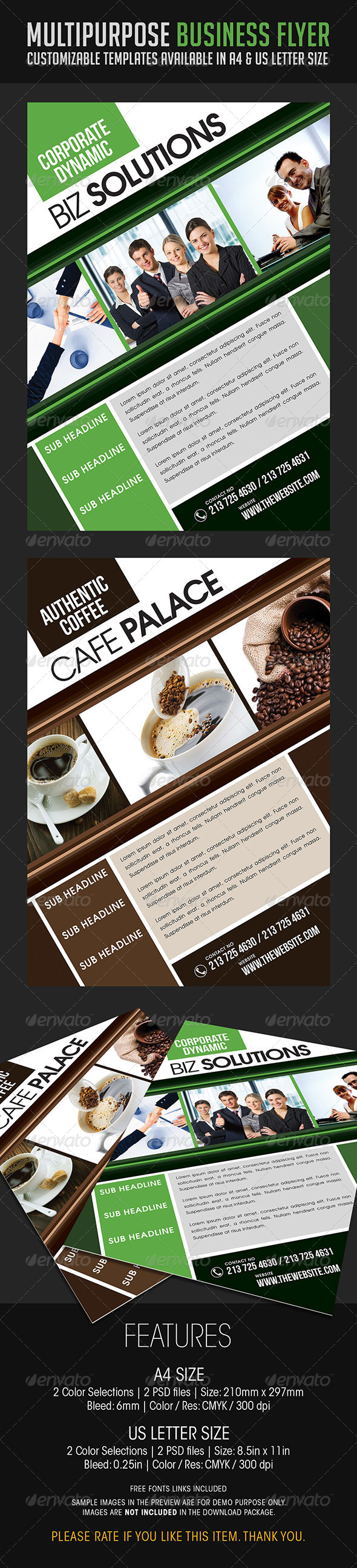 Multipurpose Business Flyer 01 - Corporate Flyers