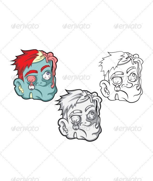 Brain Eater Vector - Monsters Characters