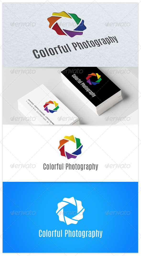 Colorful Photography - Objects Logo Templates