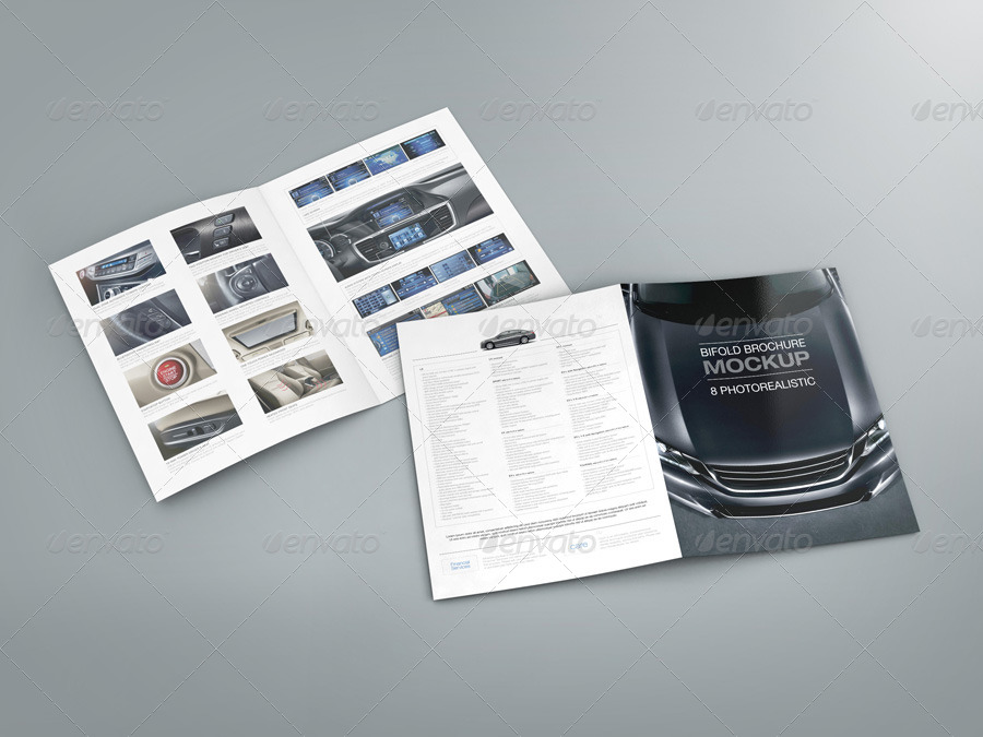 Download Bifold Brochure Mock-up 02 by kenoric | GraphicRiver