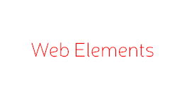 Web Elements