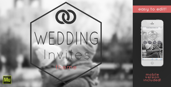 Wedding Invites - ThemeForest 6861685