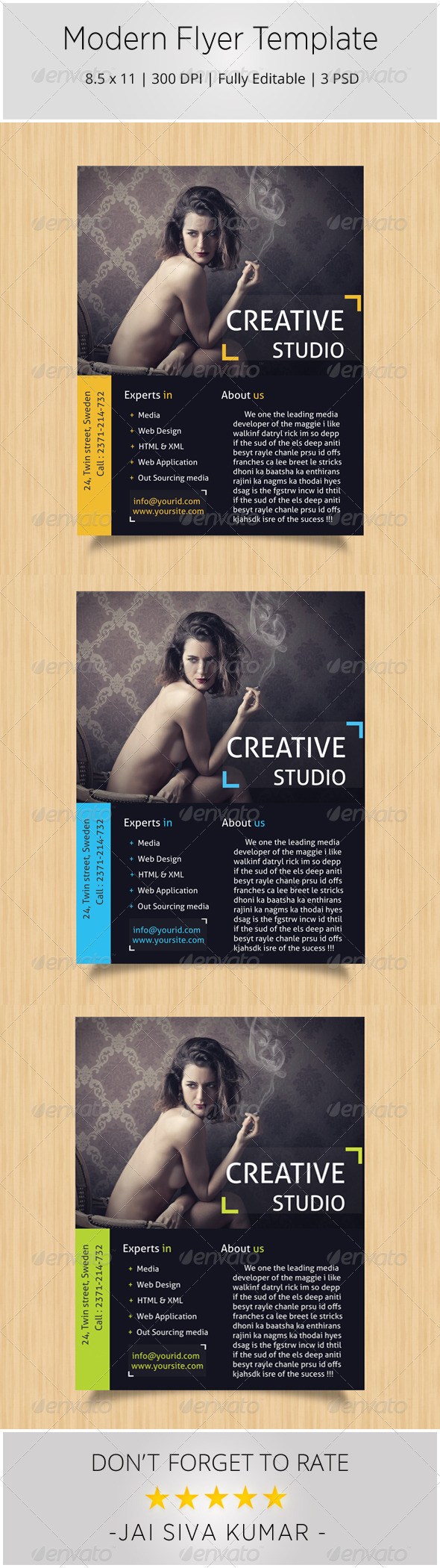 Modern Flyer Template - Corporate Flyers