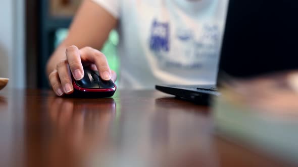 Business woman working online. Social distancing and new normal lifestyle. alt