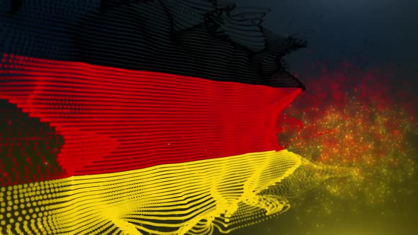 Germany Particle Flag